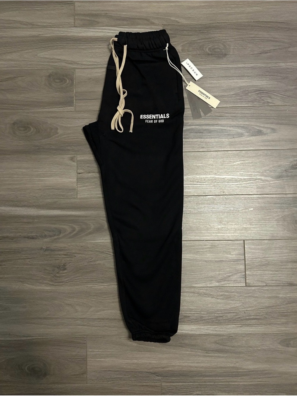Essentials unisex Black Jogger Sweatpants